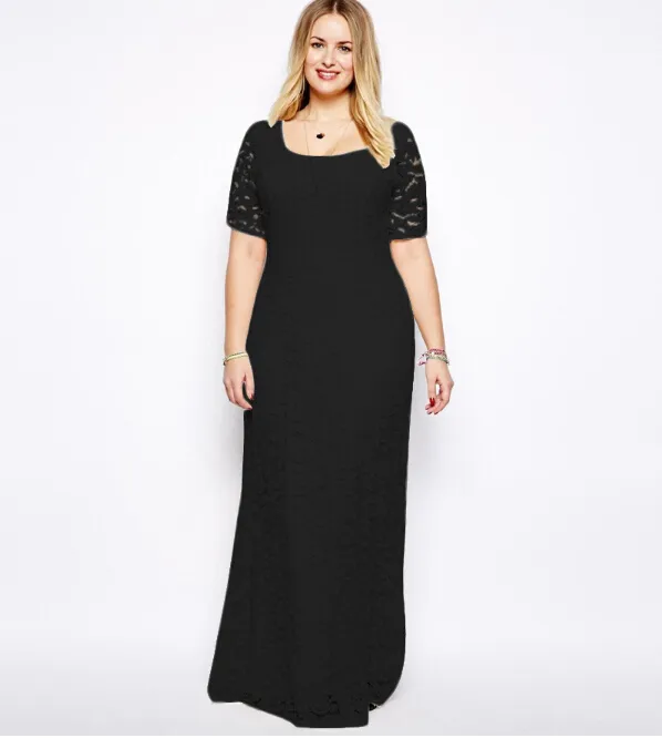 Roupas femininas plus size 6xl 9xl vestidos longos de renda festa formal vestido de baile de noite 7xl 5xl roupas 291v