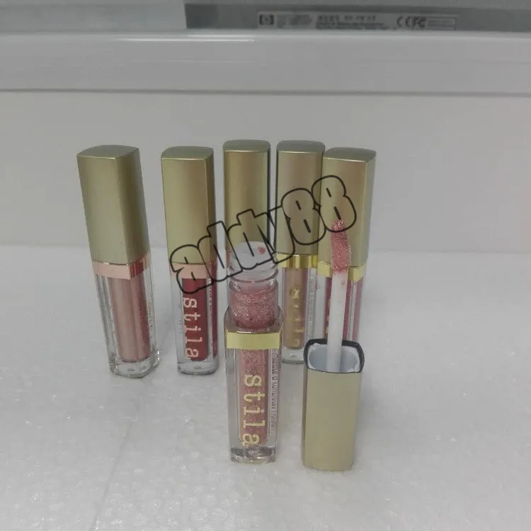 우아함 세트를위한 새로운 스틸라 눈 Shimmer Glitter Liquid Eyeshadow 여행 세트 메이크업 팔레트 무료 배송 