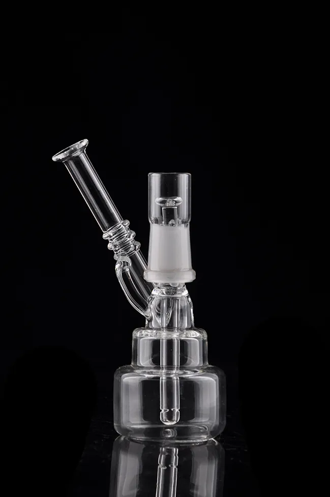 La cachimba más nueva Hitman Glass Bongs Classic Brilliance Cake downstem birdcage perc Pipa para fumar Dab Rigs Tuberías de agua Bong con junta de 14,4 mm