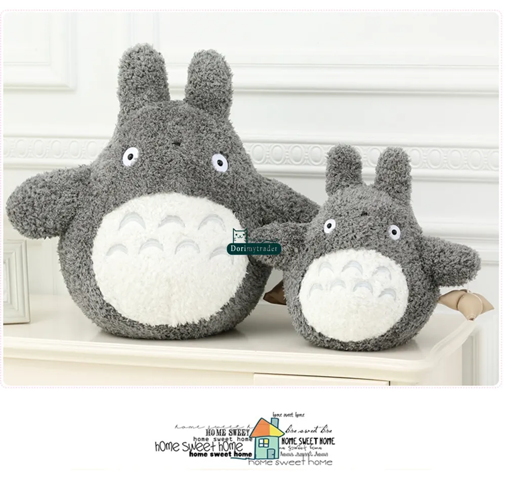 Dorimytrader 100 cm rolig plysch mjuk fylld stor anime totoro leksak trevlig födelsedagspresent för barn dy606368162903