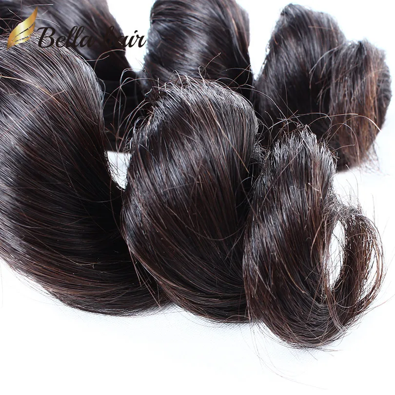 Cheveux brésiliens Vierge Remy Extensions de Cheveux Humains Trames Couleur Naturelle Lâche Vague Entier En Vrac Drop Ship