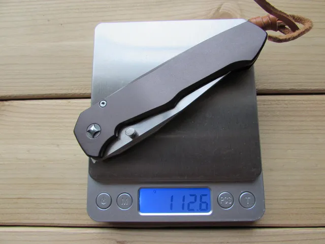 High Quality Lochsa Folding Knife Aluminum Handle D2 Blade Tactical Survival Camping Hunting Outdoor Survival Tools EDC Gear