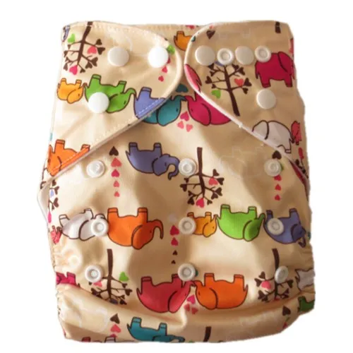 adjust snaps baby cloth diaper. Reusable Print baby cloth diaper,One Size Pocket Diaper,Cloth nappy for you lovely baby 