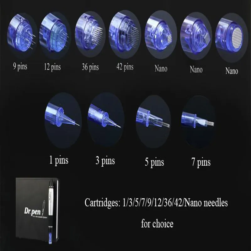 1/3/5/7/9/12/36/42 / خراطيش إبرة نانو ل Dr.Pen nano needle Bayonet Coupling for Dr.pen