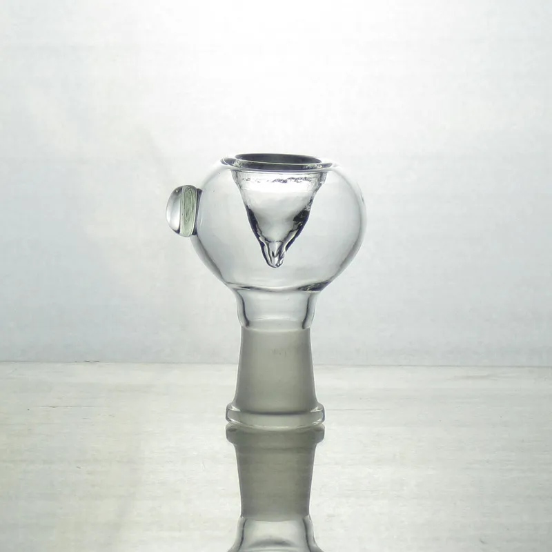 bol en verre femelle accessoires fumeurs de 14 mm pour bands de pipe bol clair
