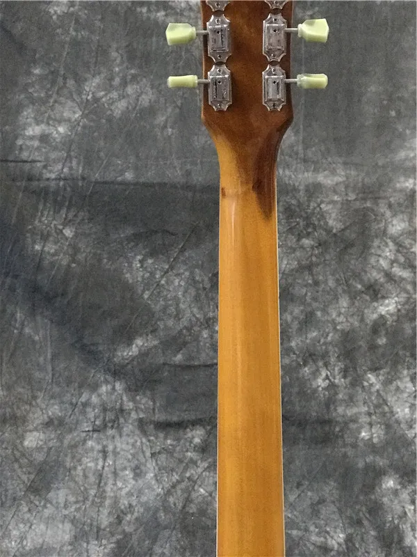 Storsäljande!!! I lager Honey Burst Style Standard Elektrisk gitarr med Rosewood Fingerboard, High Quality Guitarra