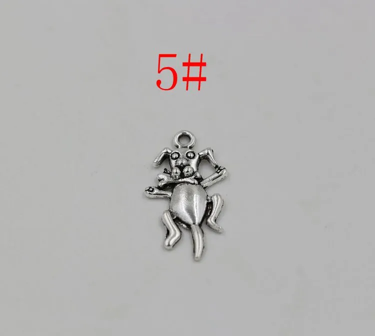 Antiqued Silver Mixed Dog Pendant Diy Handmade Jewelry Bracelet Accessories Charms