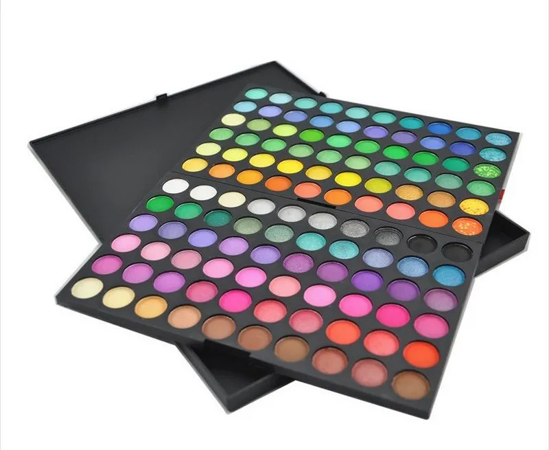 Hela Professional 120 färger Eyeshadow Eye Shadow Blusher Palette Powder Makeup Cosmetic Fashion Kit Emsdhl FR6881480