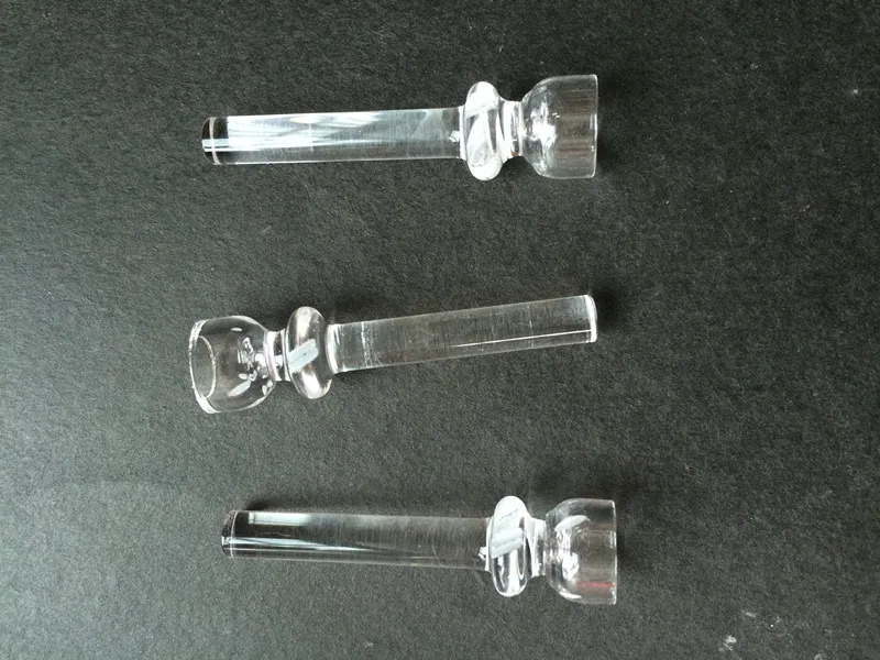 Newest quartz glass nail 10mm 14mm 19mm Domeless gong quartz glass tobacco pipe fittings nail nails without nail quartz dome free