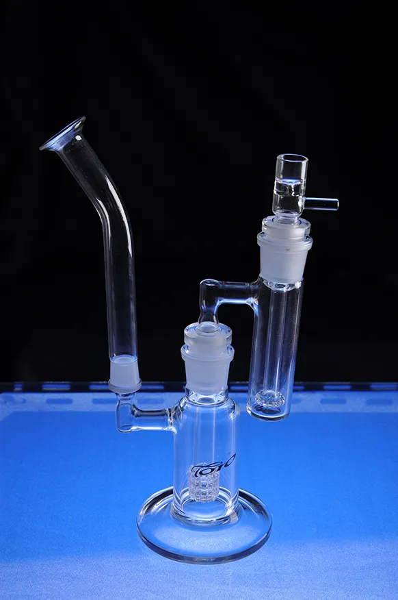 33.3cm Hauteur Glass Bong avec matrice PERC et CENDER AVEC AVEC HELD SHOW PERC Joint Szie 18.8mm