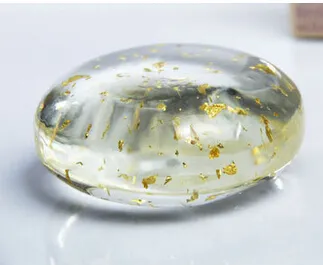 NUOVO ARRIVO STRUCCANTE lucency lamina d'oro sapone all'olio essenziale NUTRIENTE IDRATANTE PULITO FRAGRANTE USO LUNGA DURATA SPEDIZIONE GRATUITA CALDO