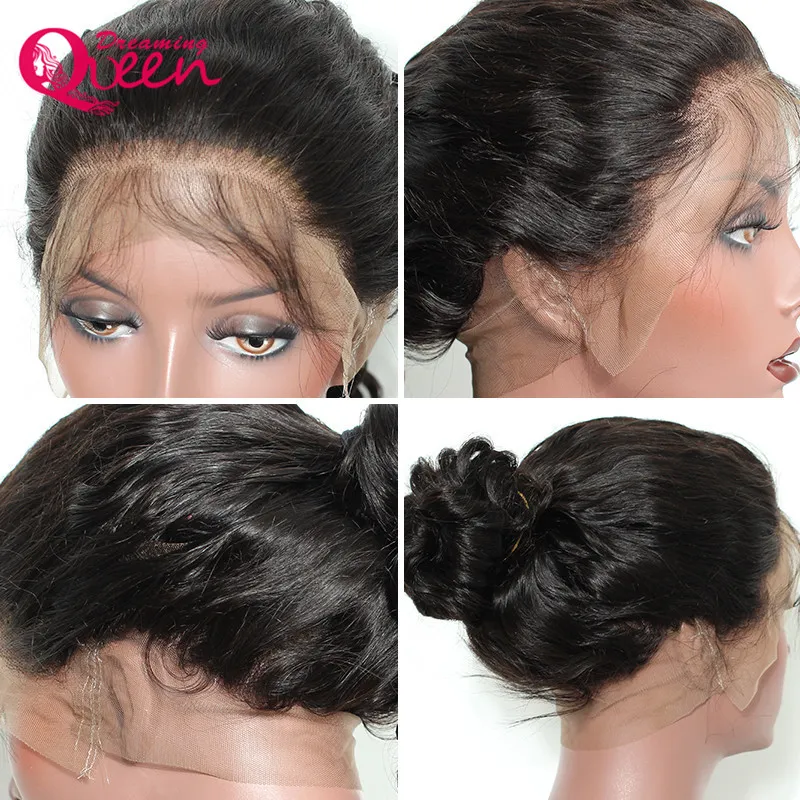 Loose Wave Brazilian Wig Full Lace Human Hair Wigs For Black Women 130% Density Pre Plucked Virgin Hair