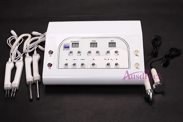 Microcurrent Bio Face Lifting Ultrasonic Body Facial Massager Rynkor Borttagning av Rynkor Hudföryngring hemmasalong skönhetsmaskin