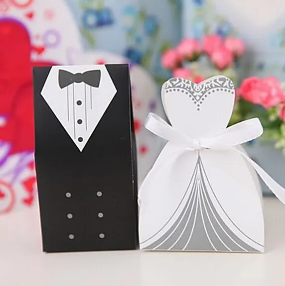 Free Shipping+New Arrival bride and groom box wedding boxes favour boxes wedding favors,500pairs=1000pcs/lot