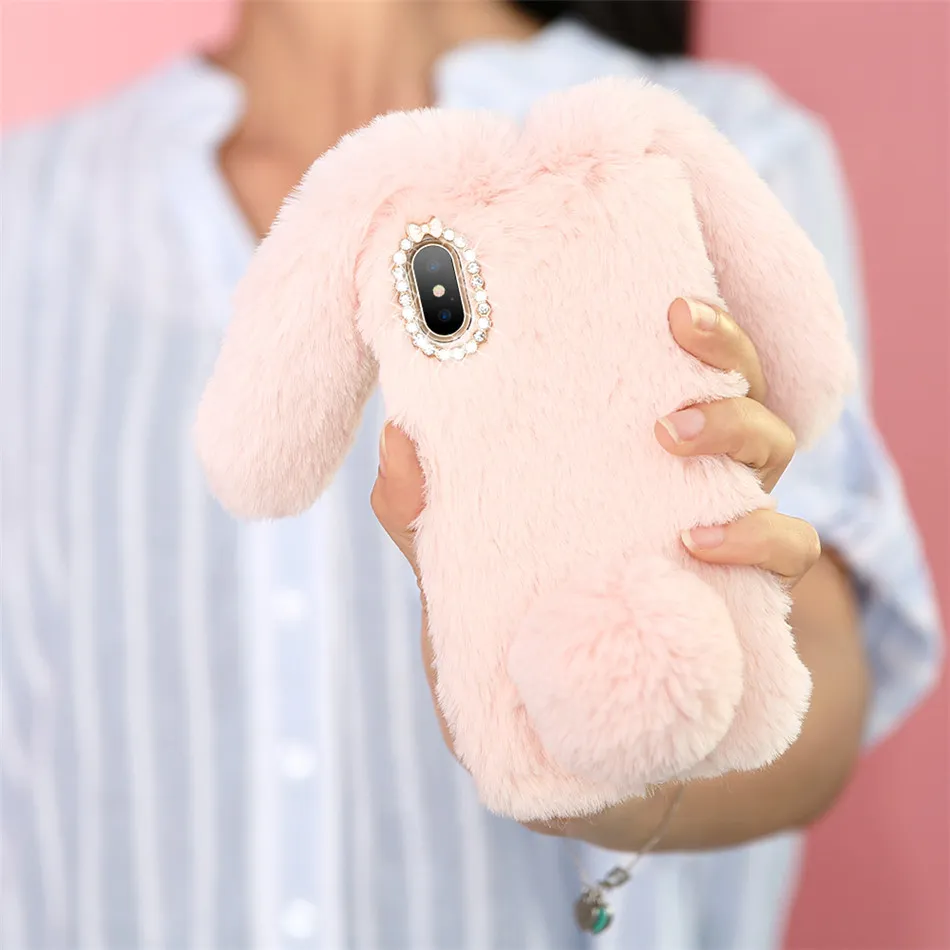 Coelho De Natal Case Para Iphone X 8 7 Além De Bonito Capa Para Iphone 6 6  S Plus 5 5S Se 5c 4 Case Diamante De Silicone Que Bling Coque De $31,92 |  DHgate, image size:950x950