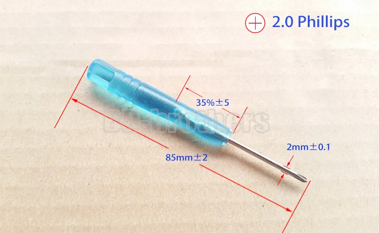 Good Qulity Blue Screwdriver 0.8 Pentalobe /1.5,2.0 Phillips / 1.5 Straight Screwdrivers Tools for i Phone Phone Repair .