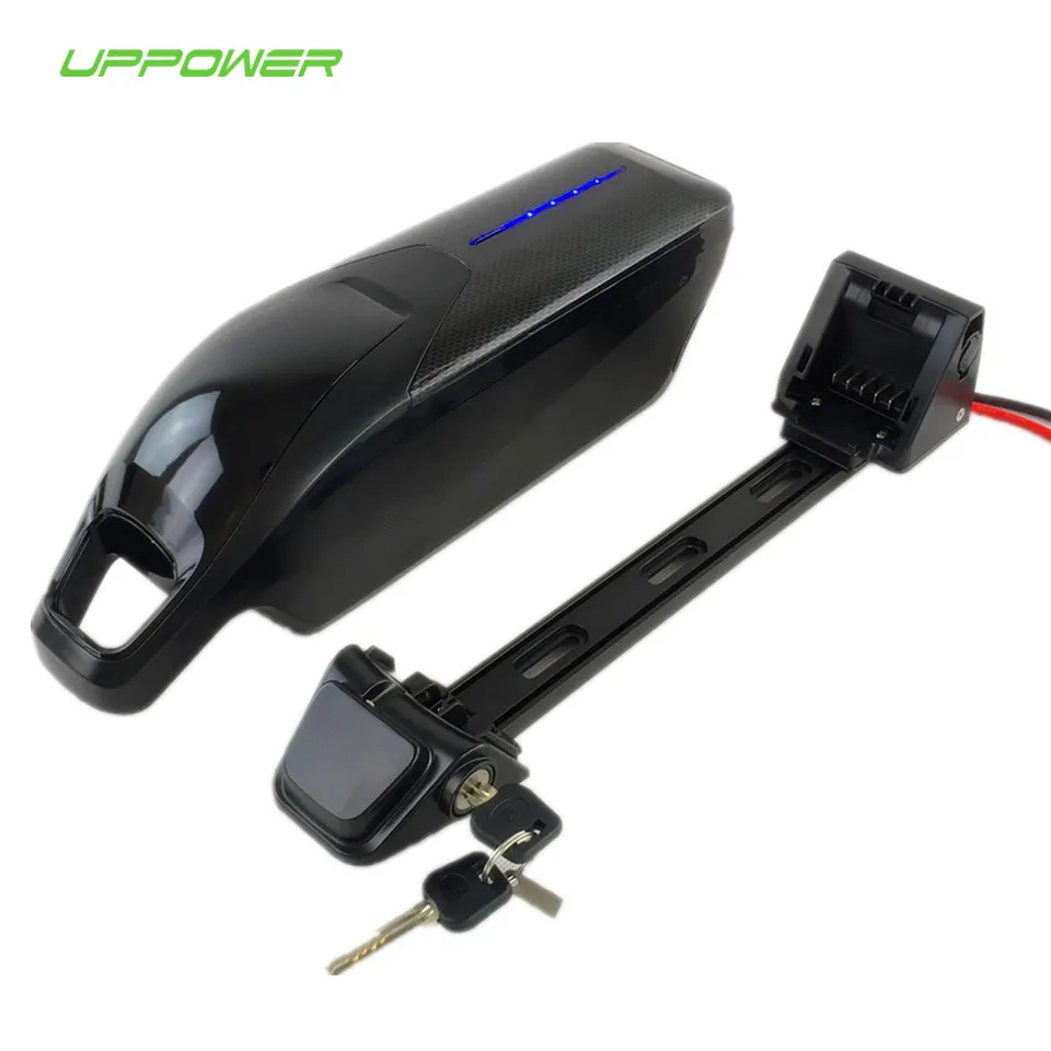 US EU AU Free Tax Sanyo GA cells Electric Bike down tube 51.8V 1000W power li-ion battery 52V 14Ah dolphin battery with charger