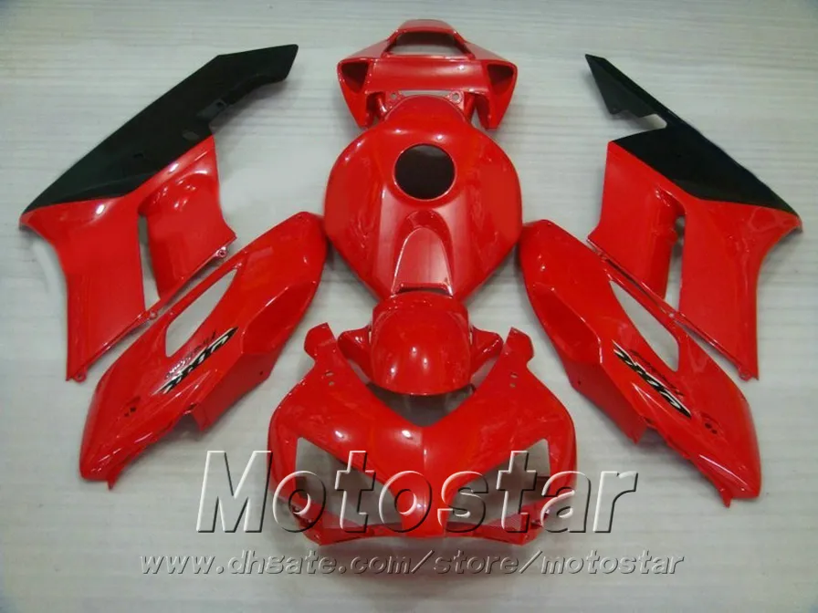 Kit corpo carenatura di alta qualità HONDA Stampo ad iniezione CBR 1000 RR 04 carene nero opaco rosso 2004 2005 CBR1000RR XB55