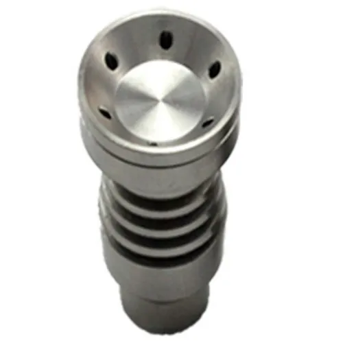 Domeless Titaniumkoncentrat Nail Två Function Domeless Titanium Nail Ti Nail 14mm / 18mm Man Grad 2 GR2 Titan Nail 14mm 18mm