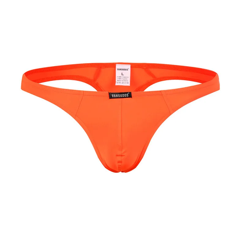 Męskie g-strings męskie bolesne stringi Mężczyzn Ice jedwabne majtki Męskie micro tanga hombre smyt heren seksowne mikro tanga bikini Lencer276w