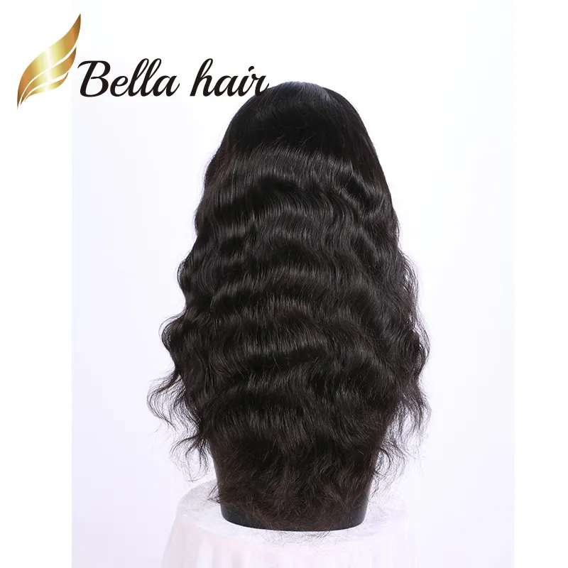 sale preplucked body wave lace front wig 150 130 density virgin human hair lace wigs with babyhair