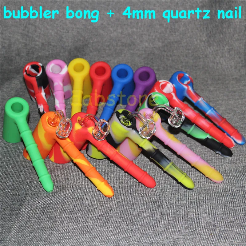 Silicone Wax Kit Set with square sheets pads mat barrel drum Silicone Hammer Bubbler bong bubbler water pipe tobacco pipe bongs