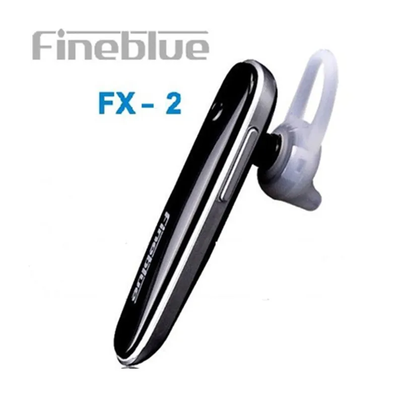 Earhook سماعة بلوتوث FineBlue FX-2 Wireless Handfree Fone ستيريو صوت سماعات ميكروفون لفون سامسونج أخريت