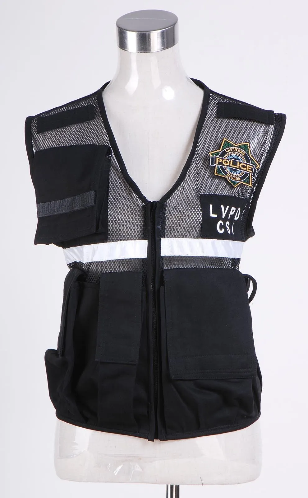 Vest Of CSI Crime Scene Investigation Las Vegas Costume*Custom Made