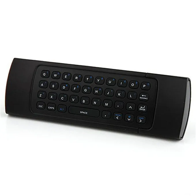 X8 2.4Ghz Clavier sans fil MX3 Télécommande avec 6 axes Mic Voice 3D IR Mode d'apprentissage Fly Air Mouse Rétroéclairage pour Android Smart TV Box