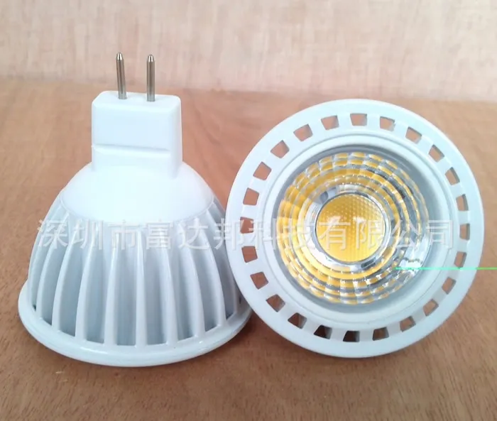 Projecteur de lampe à Led 110240v Gu10 E27 Mr16 Dimmable Cob 9w ampoule Led Mr16 avec 12v Led plafonnier 550lm chaud naturel cool whi8652482