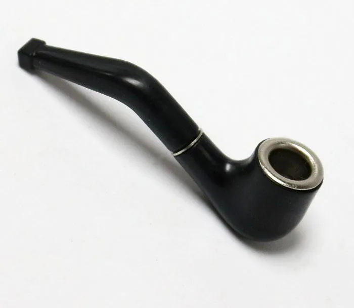 Super Mini Small Smoking pipes Creative filter cigarette holder Small portable for dry herb Material: Plastic+Metal