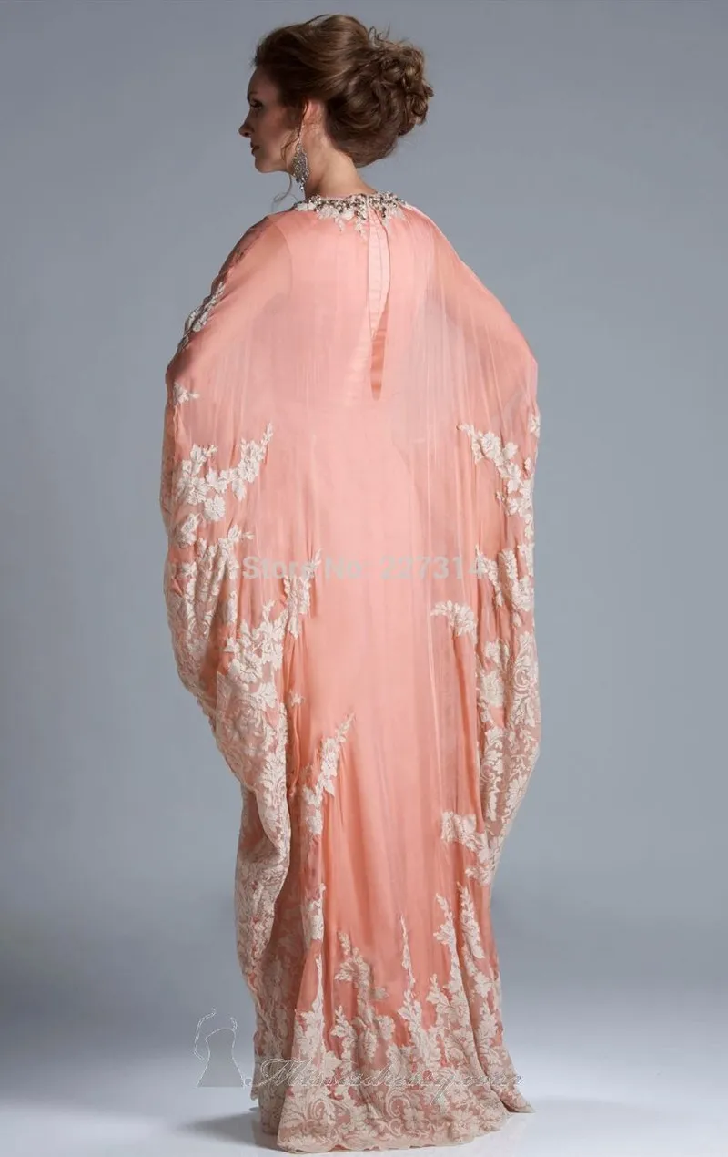 Abayas Dubai Kaftan sukienki wieczorowe Wysokie szyję Długie rękaw muzułmańskie długi rękaw Maxi sukienka arabska formalna suknie wieczorowe podłoga 8171374