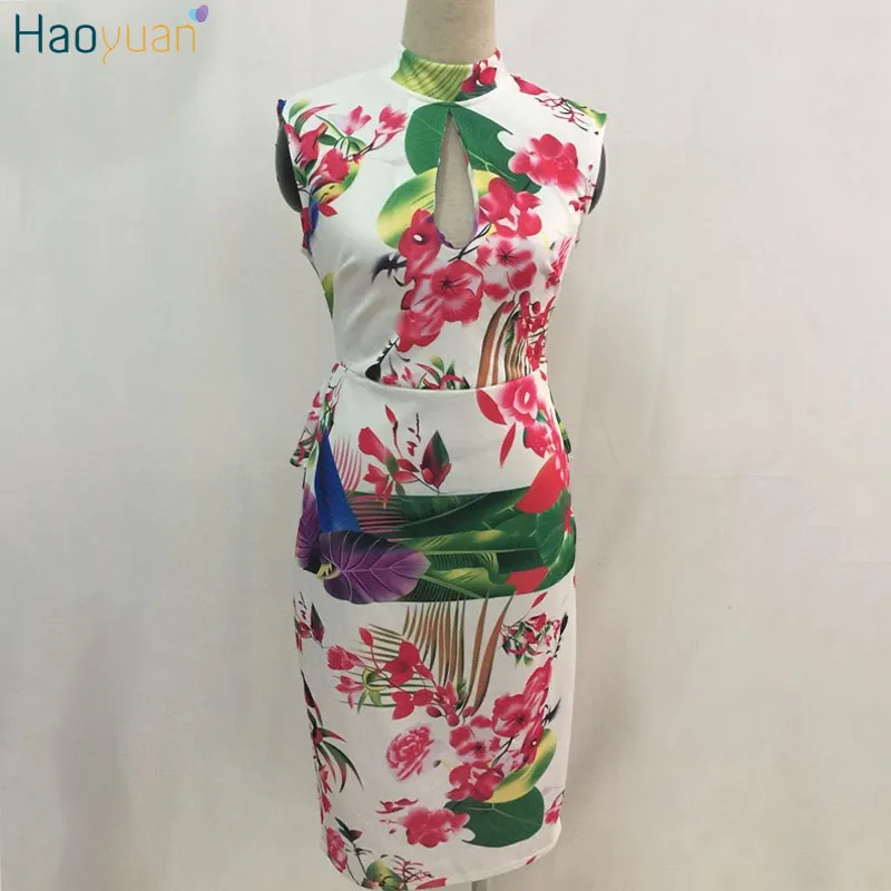 sachin and babi light blue dress Women Summer Dress 2017 Ethnic Floral Printed Beach Party 
