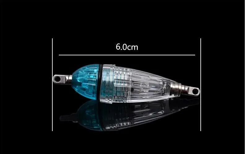 LED balıkçılık cazibesi lambaları Mini Derin Bırak Sualtı Balıkçılık Kalamar Bait Lure Yanıp Sönen Işık FL001-5