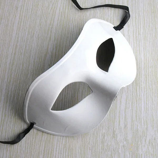 DHL Free Men's Masquerade Maske Fancy Dress Venetian Maskse Masquerade Masks Plastic Half Face Maske Optional Multi-color