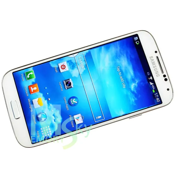 Oryginalny Samsung Galaxy S4 I9500 Odblokowany Telefon 5.0inch 13MP Kamera Quad Core 16 GB Magazyn wysokiej jakości odnowiony biały czarny inteligentny telefon