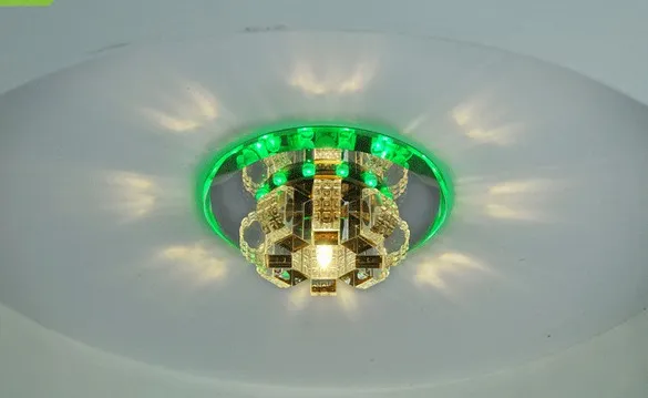 3W.5w.20W LED-LED-bunte Korridor-Lichtergang-Licht-Farb-Kristall-Lampenkorridorlampe leuchtet die Hall-Tür-Veranda-Leuchten