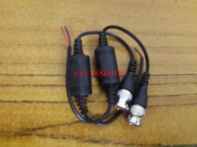 /  Gratis frakt Ny enkelkanal Passiv transceiver BNC Male CCTV Video Balun UTP-602B Video över CAT5-kabel