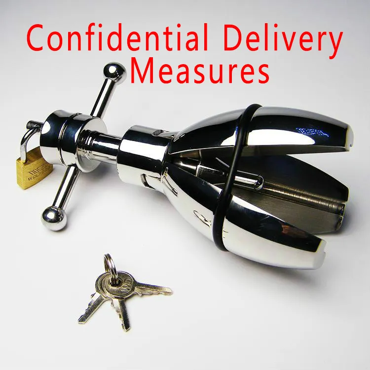 Anal Stretching Open Tool Confidential Delivery Measures Bdsm Anal Sex Plug Toys Stainless Metal Bondage Anus Expansion Bolt Ass