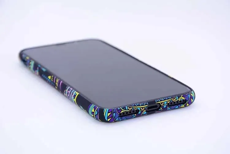 Nuovo marchio Animali Leone Lupo Gufo Modello Custodia rigida telefono posteriore iPhone X Glow In The Dark Foresta luminosa Re Tpu Case1883999