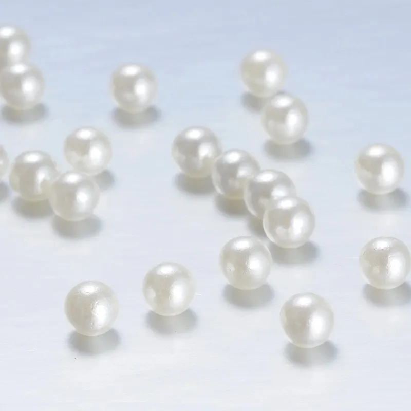 Mieszaj kolory 8 mm turkusowy perłowe luźne koraliki do pływających uroków biżuteria Naszyjka