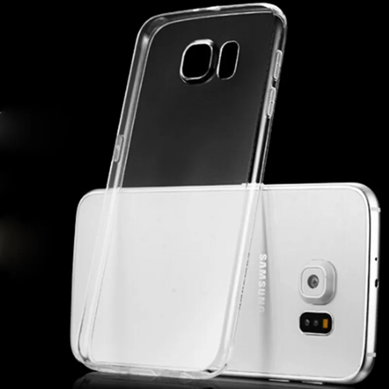 Ultra-cienki 0,3 mm Soft TPU Case do Samsung Galaxy S8 S9 S10 S20 Plus S20ULTRA Uwaga 8 9 10 Silikonowa pokrywa odporna na wstrząsy