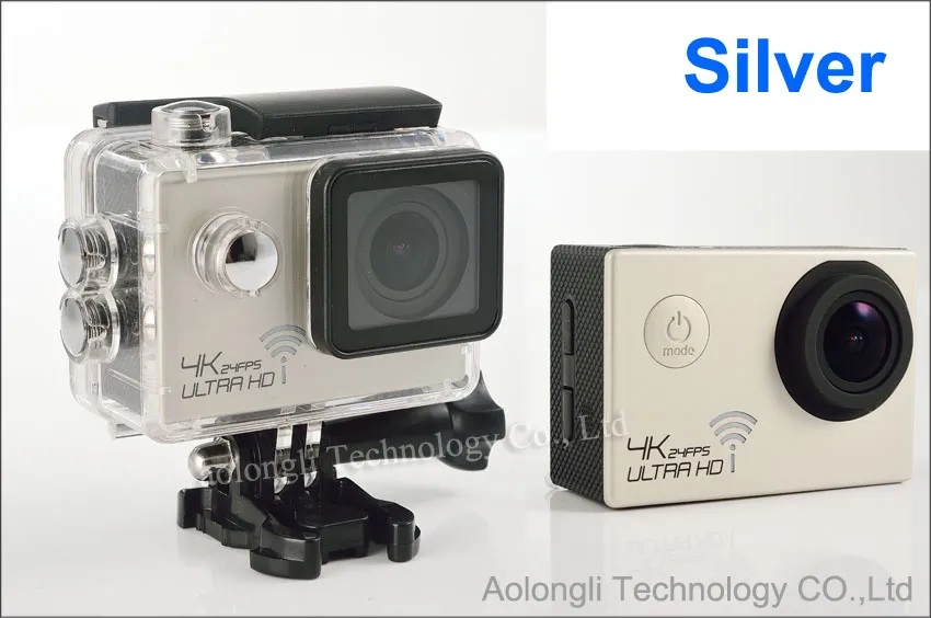 SJ8000 WiFi Sports Camera 1080p 60fps 16MP Real HD 4K 24fps Vattentät Action Camera Car Bracket Batteriladdare 20LCD Hjälm V1542551