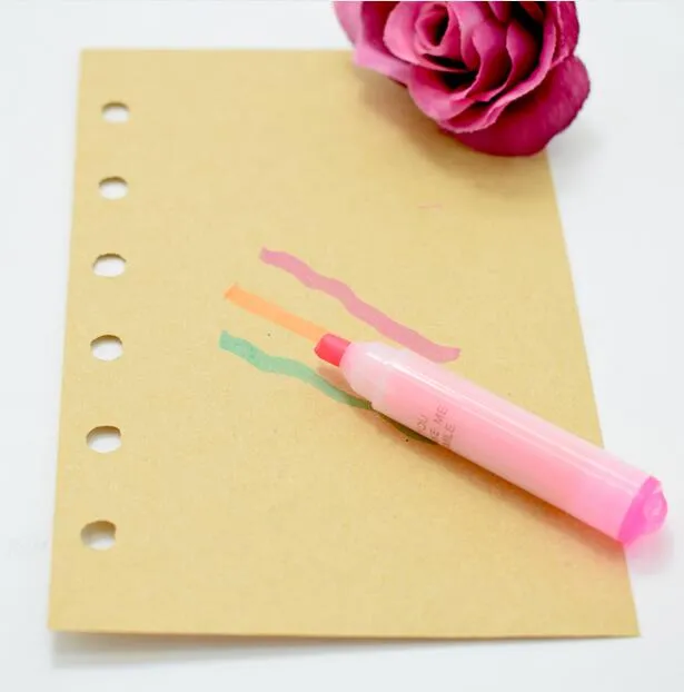 Kanin mini highlighter penna markör pennor kawaii brevpapper material escolar papelaria skriva skolmaterial g1169