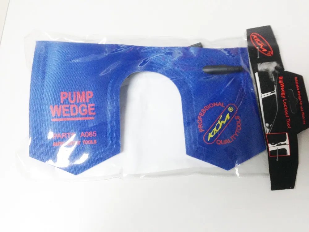 Klom U taille Air Wedge pompe à Air serrure ouvre serrure outil ouvert serrurier outils couleur bleue