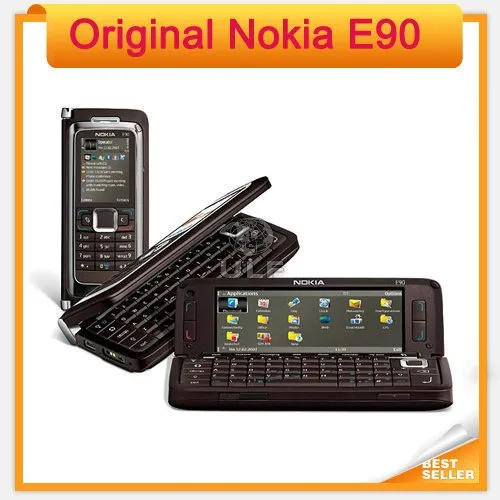 オリジナルのロック解除されたE90 Nokia携帯電話3.2MP GPS Wifi GSMのロック解除PDA携帯電話