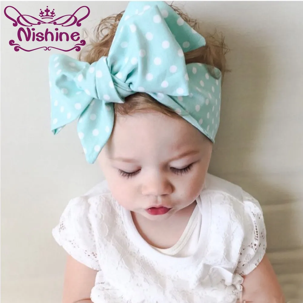 Nishine, es, diademas florales para niños, diademas con nudo superior para niñas pequeñas, accesorios para el cabello para niños, diadema con nudo de Cachemira, turbante