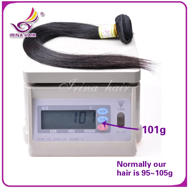 50% di sconto! Fasci di trama di capelli umani di alta qualità al 100% non trasformati economici brasiliani peruviani malesi indiani capelli lisci tesse 4 pacchi