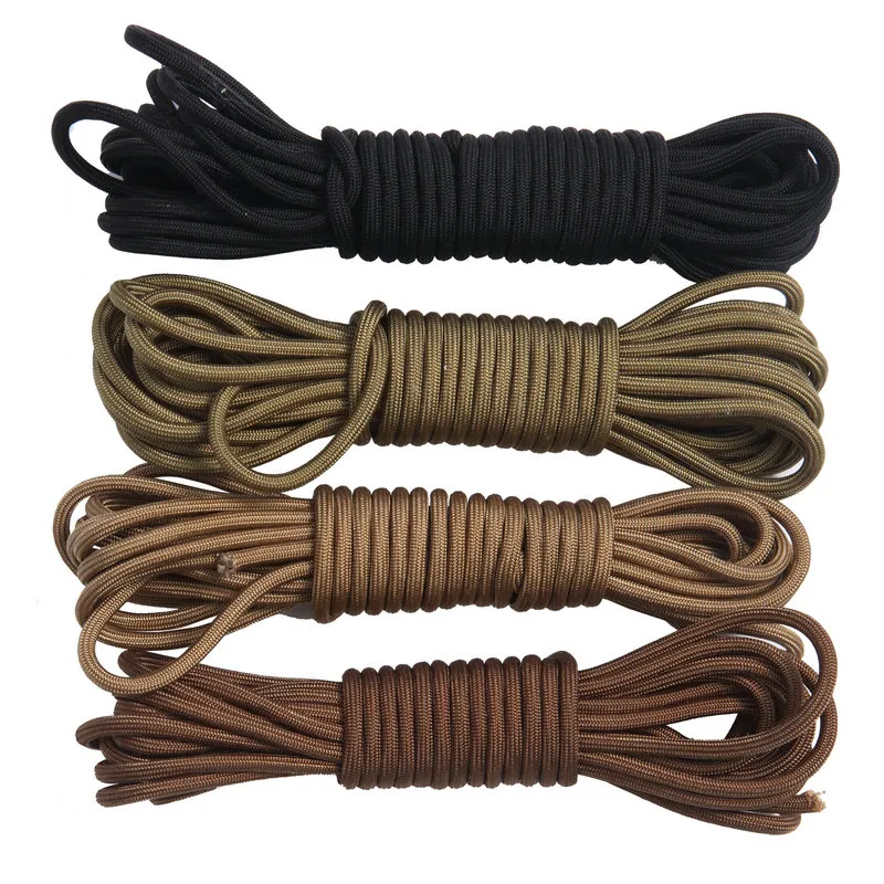 Mil-Spec Nylon Rope 4.5mm heavy and strong for belt/strapping/packaging/climbing/parachuting and all DIY activity