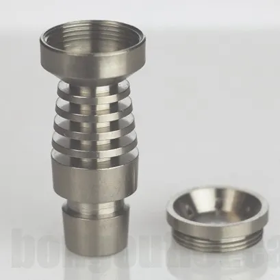 Domeless Titaniumkoncentrat Nail Två Function Domeless Titanium Nail Ti Nail 14mm / 18mm Man Grad 2 GR2 Titan Nail 14mm 18mm